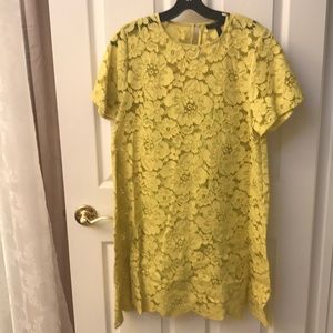 Bcbg maxazria yellow dress